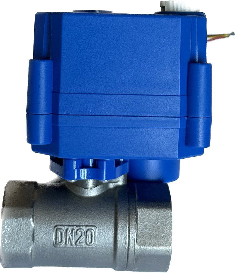 

Кран шаровый Newkey (2PC), AISI304 DN25 (1"), с приводом AC 220V (С-01) NK-BMp25/4*PEMH25, Серый, электро
