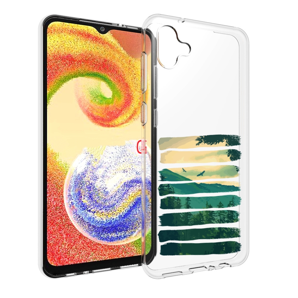 

Чехол MyPads Лесная чаща для Samsung Galaxy A04, Прозрачный, Tocco