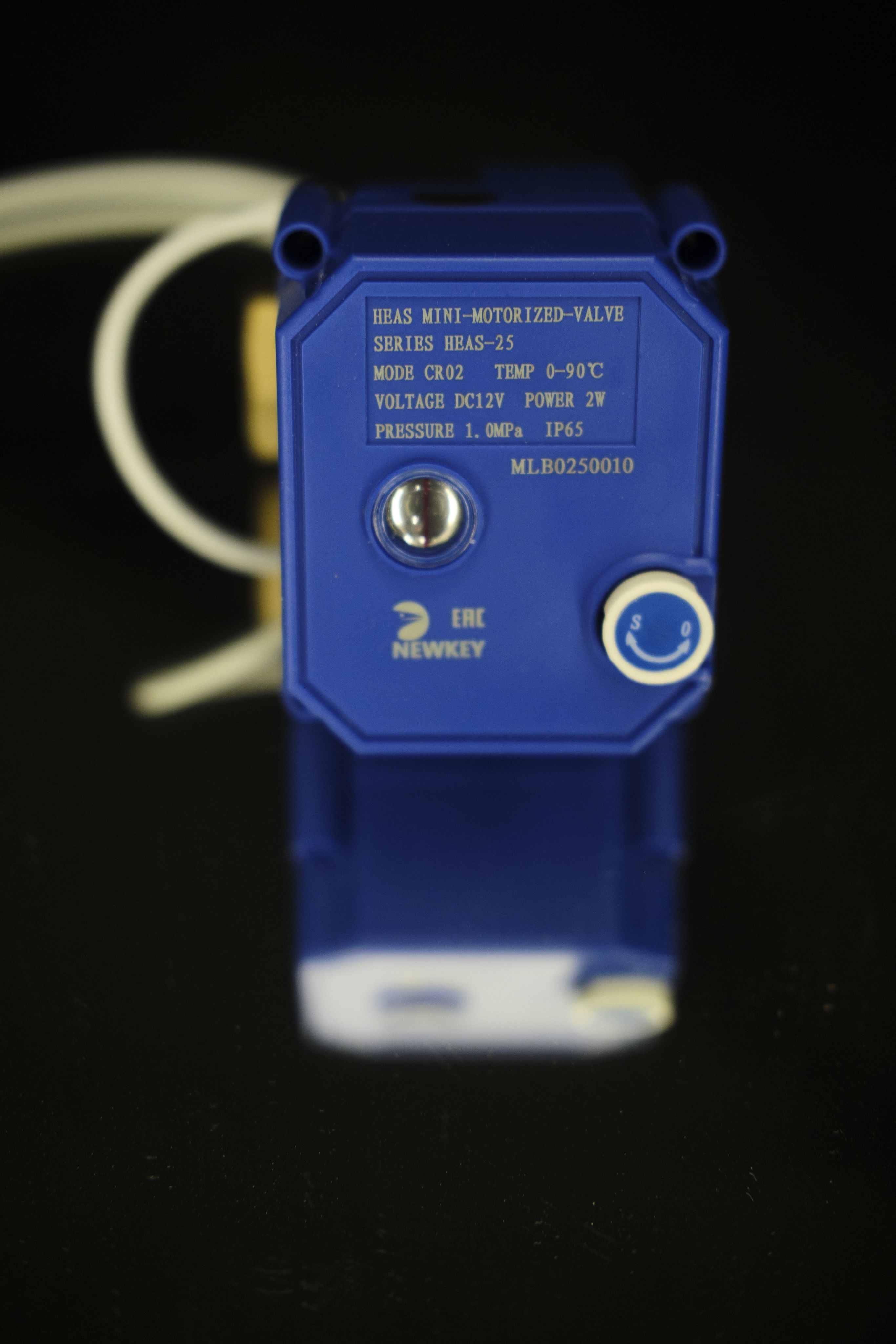 

Кран шаровый Newkey муфтовый (2РС) латунь, с электроприводом 12V NK-BMp25/L*PEML25, Серебристый, латунный