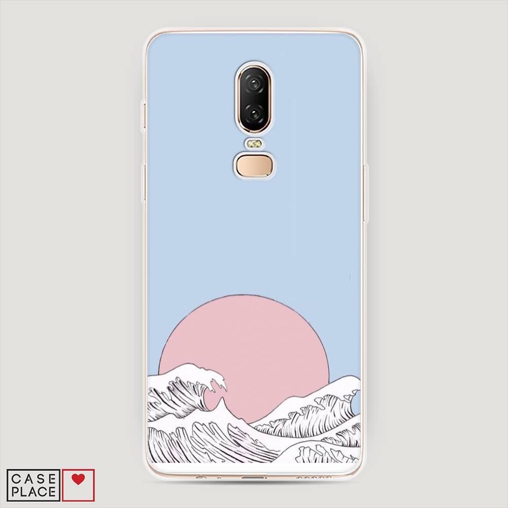 

Чехол Awog на OnePlus 6 / ВанПлас 6 "Японское солнце", 150550-10