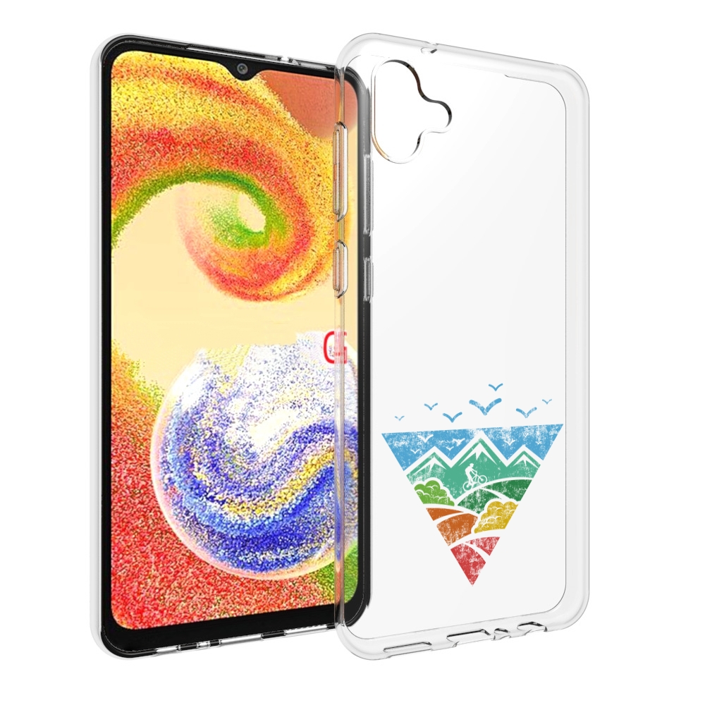 

Чехол MyPads Лес земля море чайки для Samsung Galaxy A04, Прозрачный, Tocco
