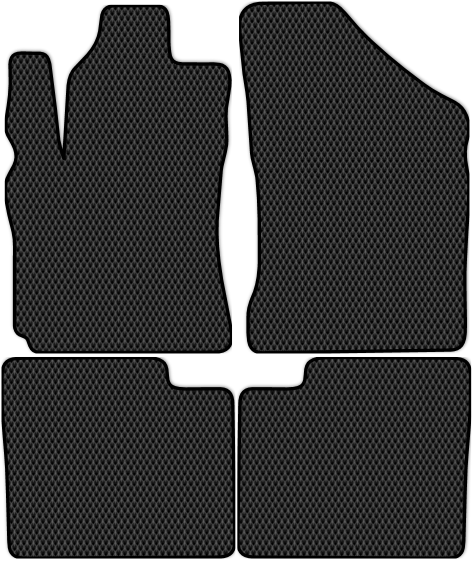

Коврики ЭВА в салон для Great Wall Coolbear 2009 - 2012, 4 шт. черный, 5602-S4NL-H
