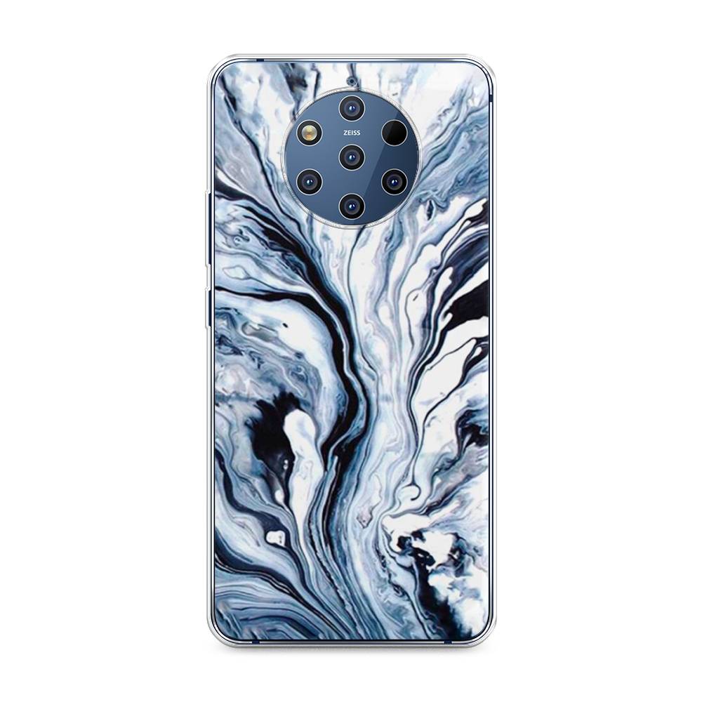 

Чехол Awog на Nokia 9 PureView / Нокиа 9 PureView "Голубой минерал мрамор", 122350-3