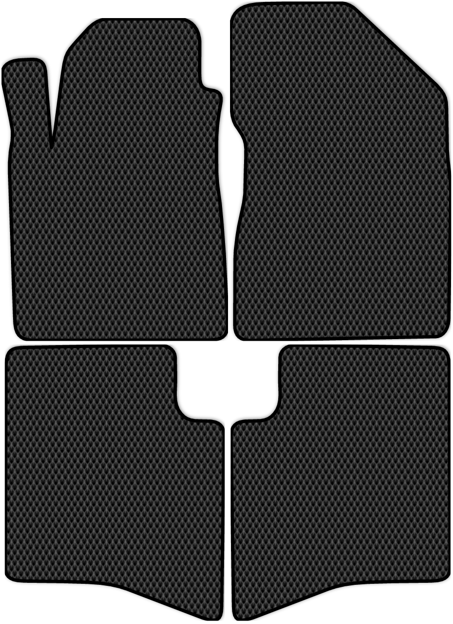 

Коврики ЭВА в салон для Geely МК 2008 - 2015, 4 шт. черный, 5302-S4NL-H