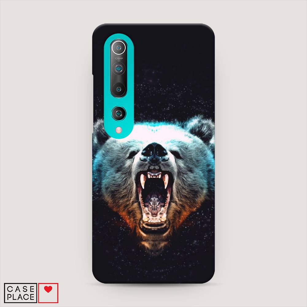 

Пластиковый чехол "Медведь" на Xiaomi Mi 10 Pro, 37820-1