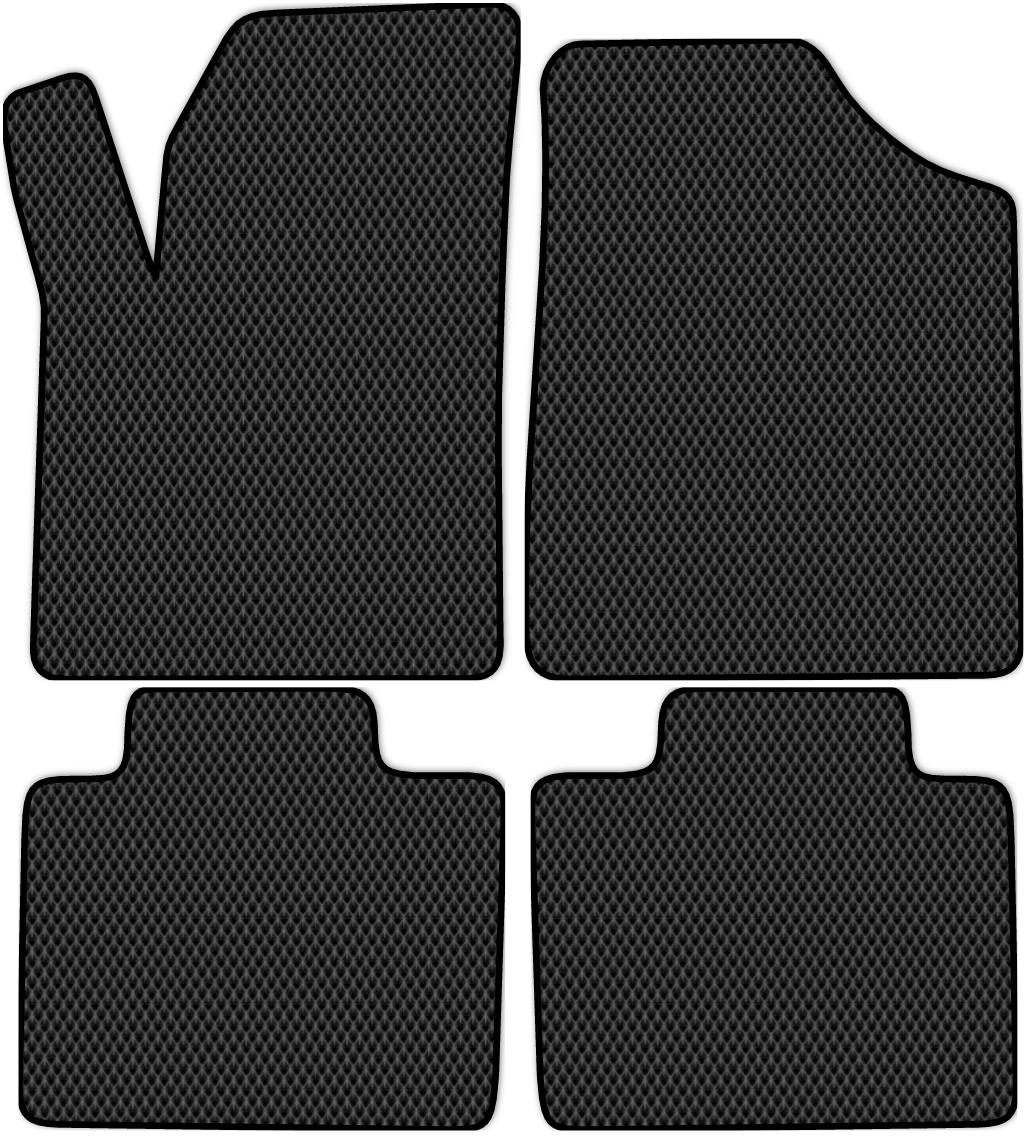 

Коврики ЭВА в салон для Geely Otaka 2005 - 2008, 4 шт. черный, 5301-S4NL-H
