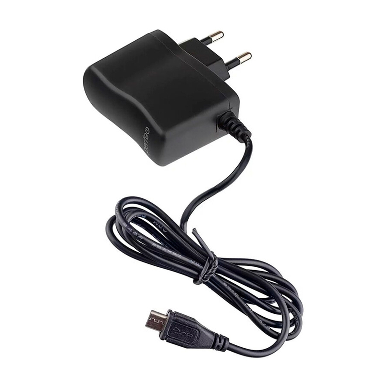 фото Сетевое зарядное устройство perfeo usb 1а + кабелем micro usb 1m black i4633