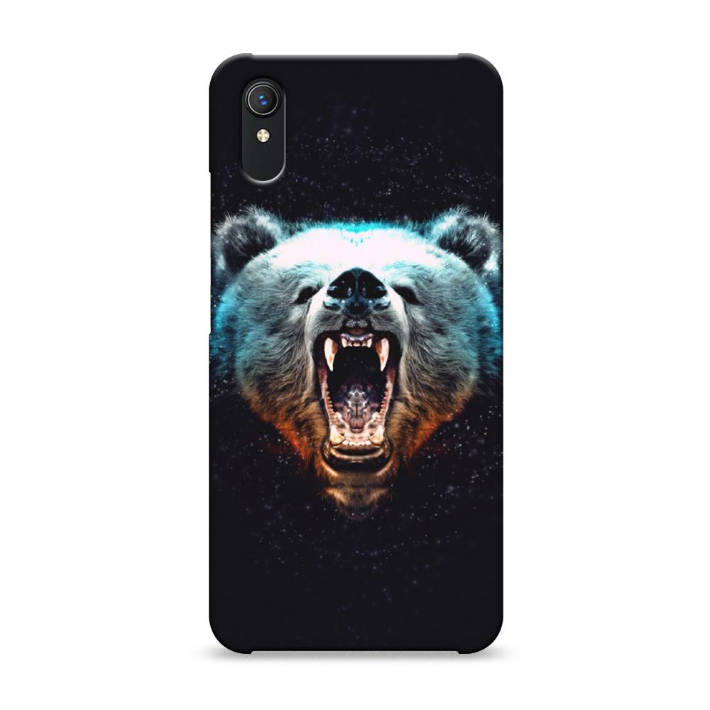 

Пластиковый чехол "Медведь" на Vivo Y1s, 263220-1