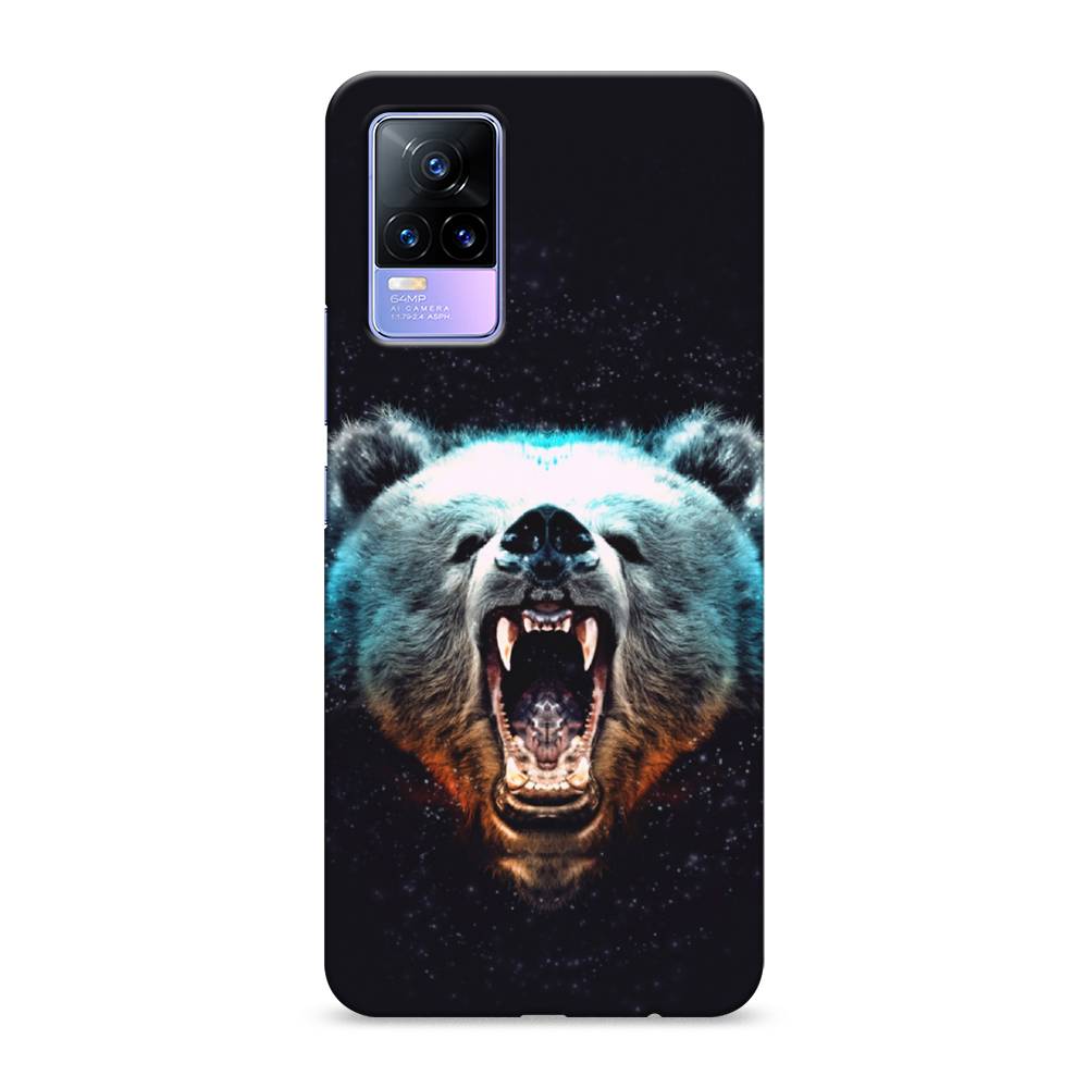 

Пластиковый чехол "Медведь" на Vivo V21e 4G, 264520-1