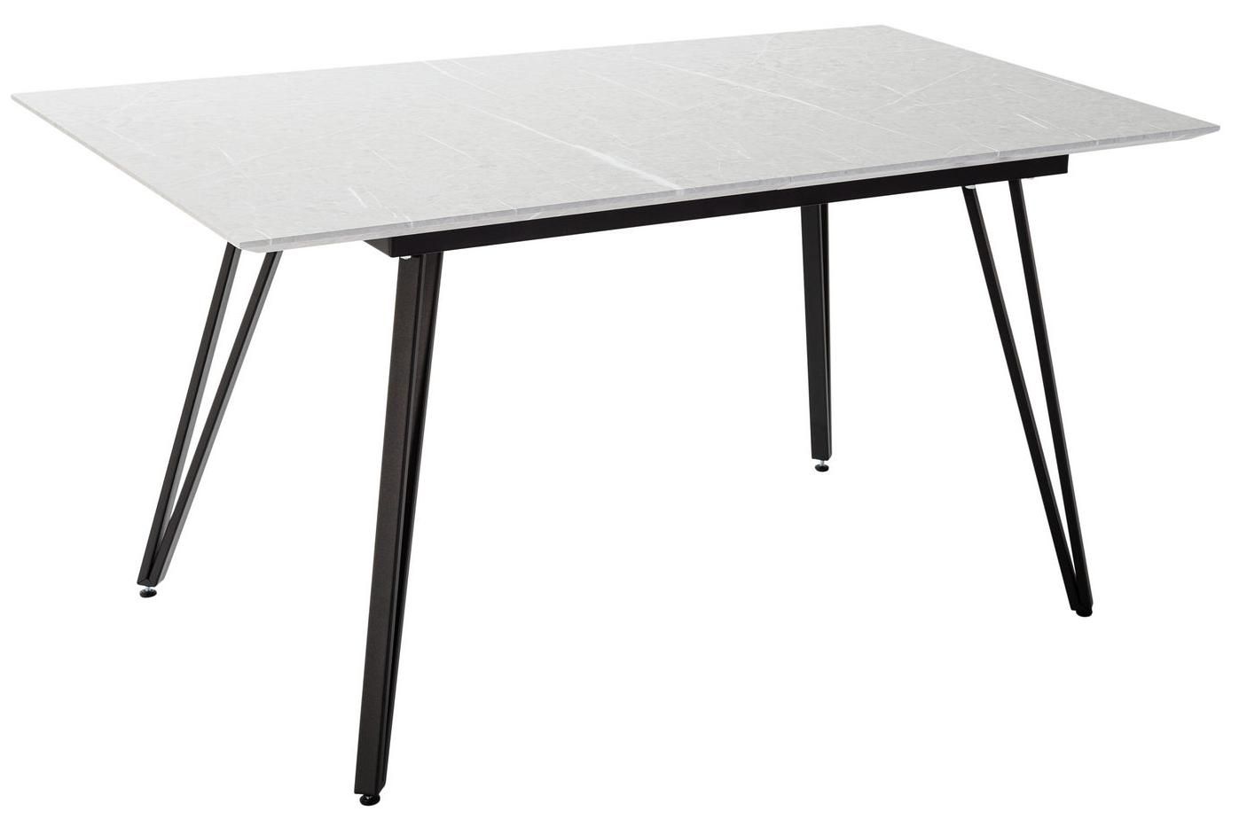 

Стол Helvant Диенго раскладной 140-180*80 мрамор бьянко, Диенго