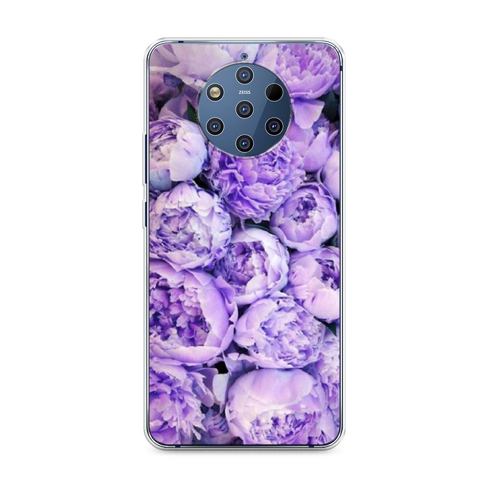 

Чехол Awog на Nokia 9 PureView / Нокиа 9 PureView "Пионы сиреневые", 122350-8