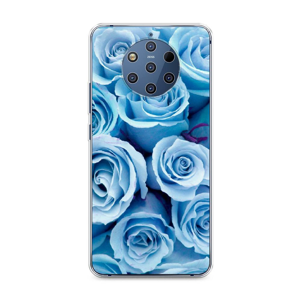 

Чехол Awog на Nokia 9 PureView / Нокиа 9 PureView "Лазурные розы", 122350-8