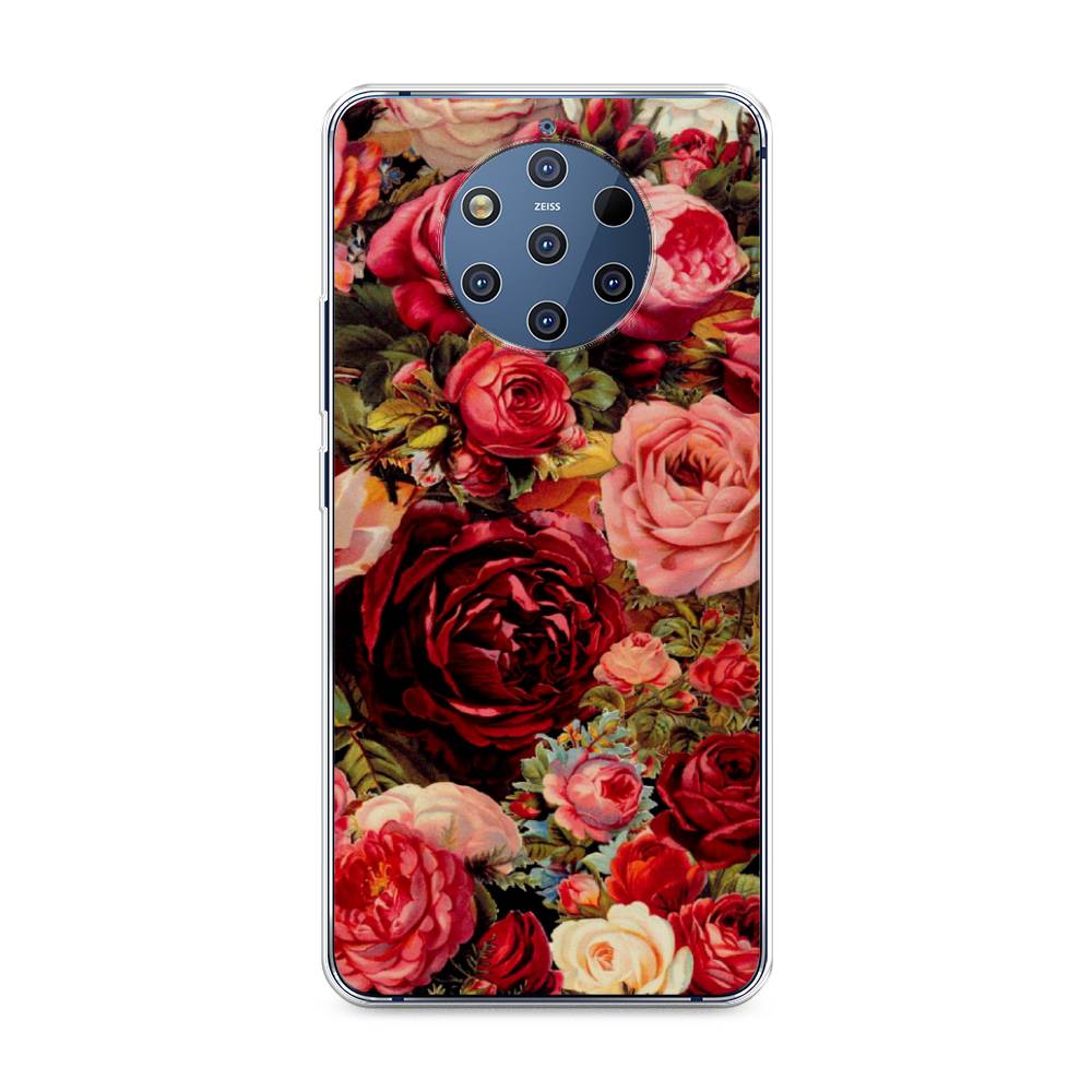 

Чехол Awog на Nokia 9 PureView / Нокиа 9 PureView "Розы винтажные", 122350-8