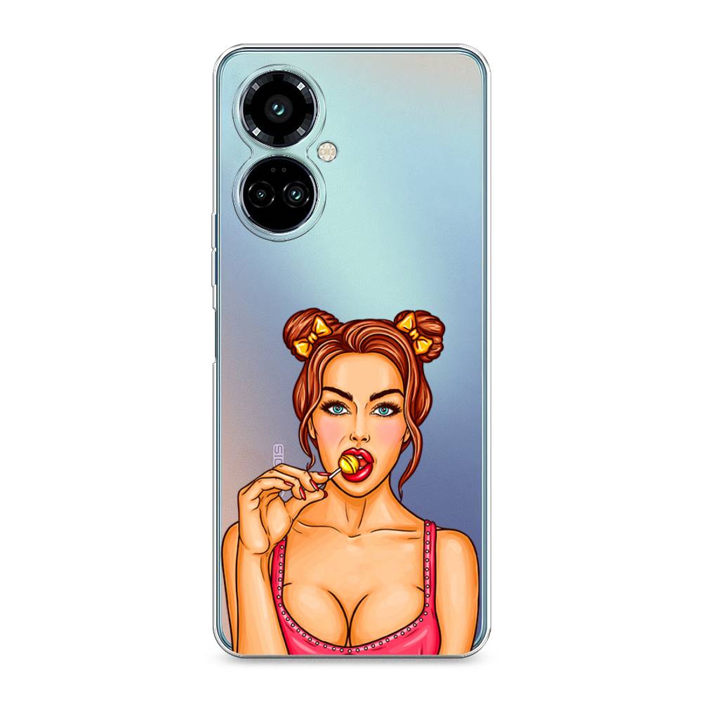 

Силиконовый чехол "Вкусный леденец" на Tecno Camon 19 Pro