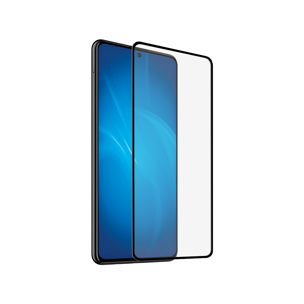 

Закаленное стекло DF для Samsung Galaxy A71/Note 10 Lite Full Screen Black Frame sColor-89, sColor-89