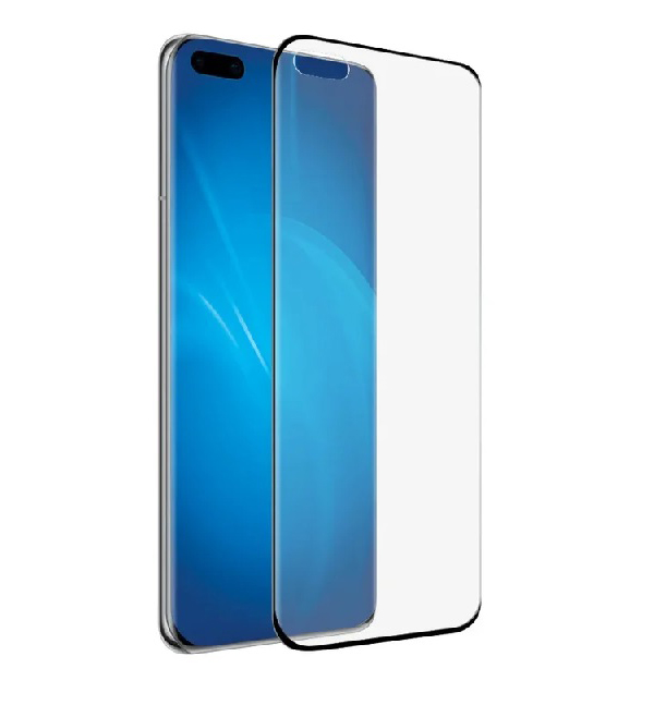 

Закаленное стекло DF для Huawei P40 Pro 3D Full Screen Black Frame hwColor-114, hwColor-114