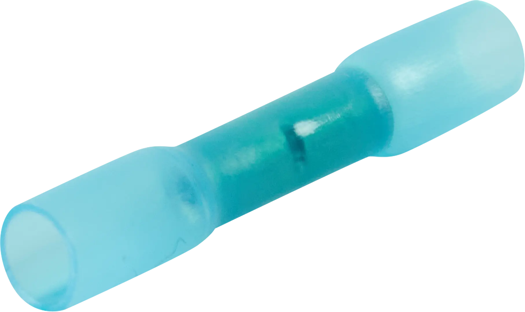 Гильза с термоусаживаемой манжетой Duwi ГСИ-T 1.5-2.5 мм? цвет синий 10 шт. наконечник с термоусаживаемой манжетой duwi нки т 1 5 4 мм цвет красный 10 шт