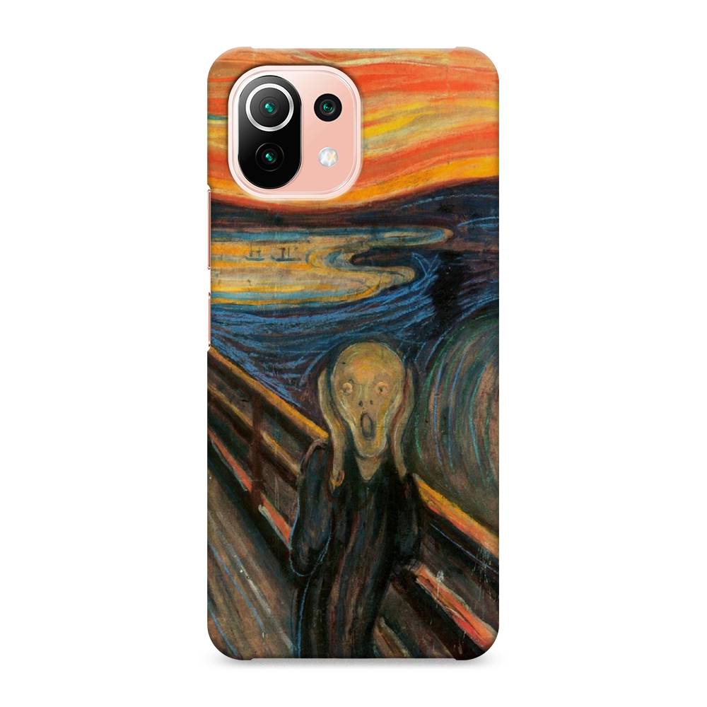 

Пластиковый чехол "Крик" на Xiaomi Mi 11 Lite, 310220-7
