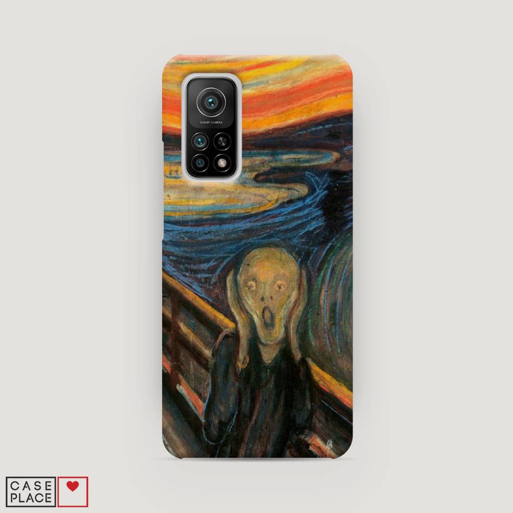 

Пластиковый чехол "Крик" на Xiaomi Mi 10T Pro, 37720-7