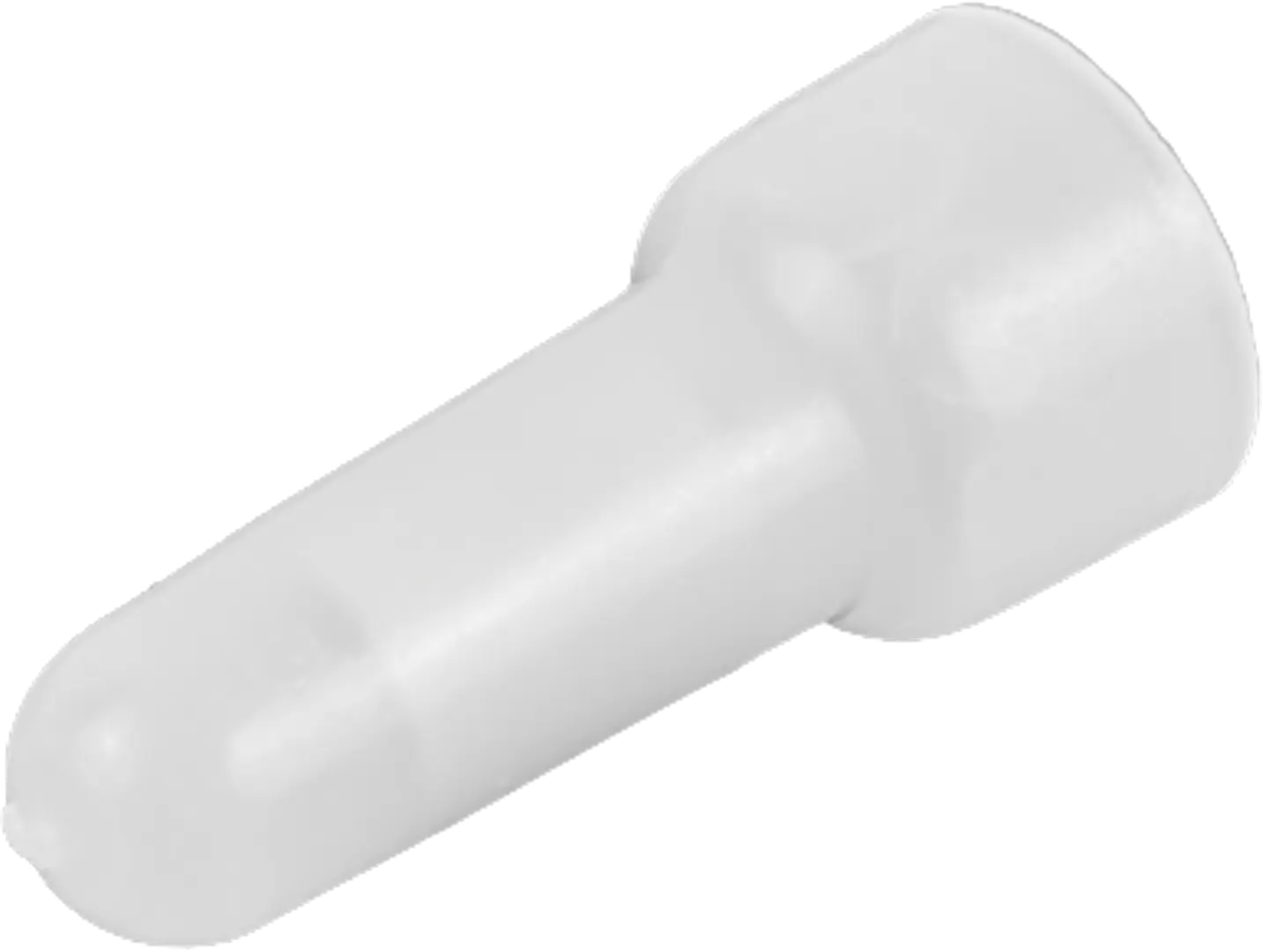 Заглушка КИЗ-1 2.8 мм цвет белый 10 шт.