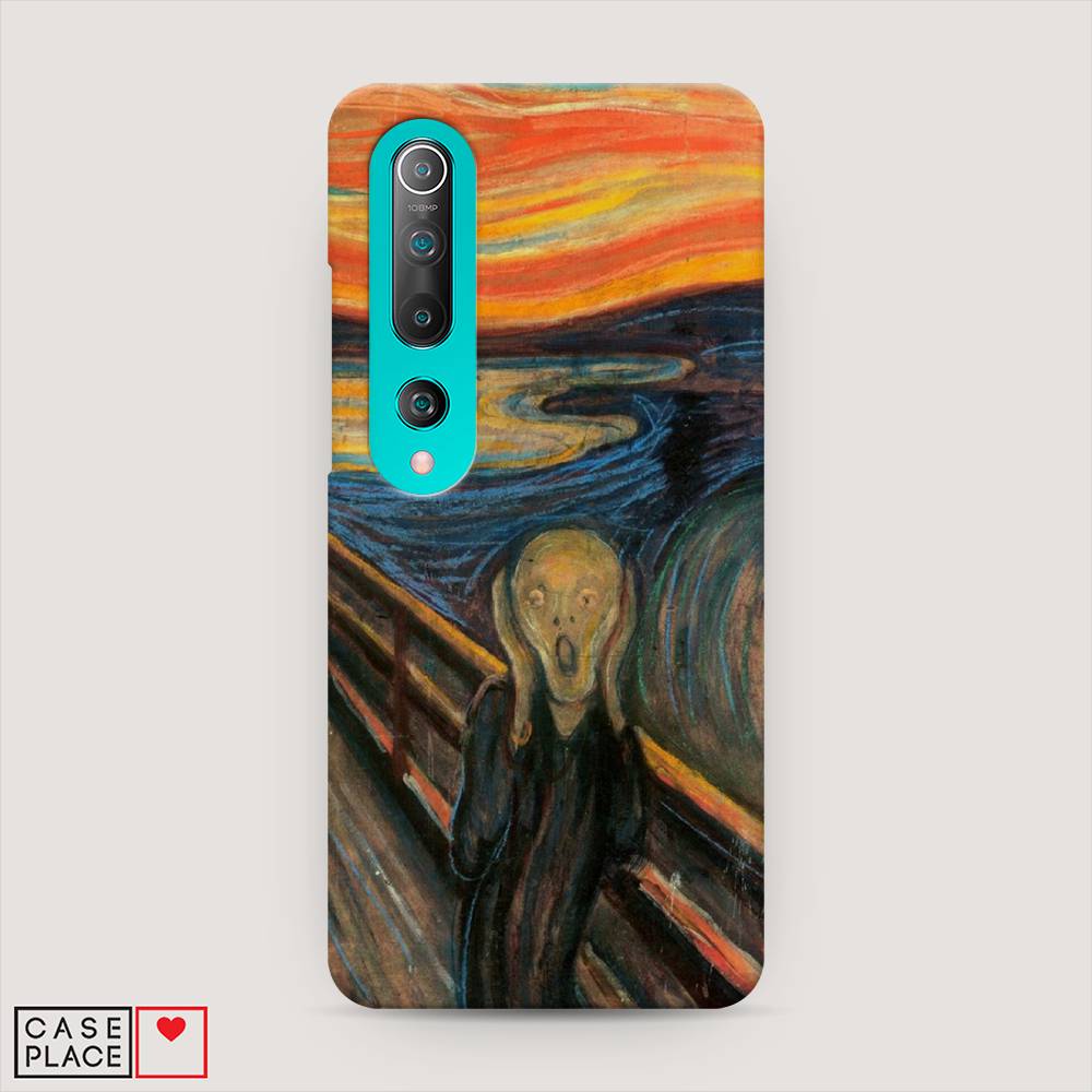 

Пластиковый чехол "Крик" на Xiaomi Mi 10, 37520-7