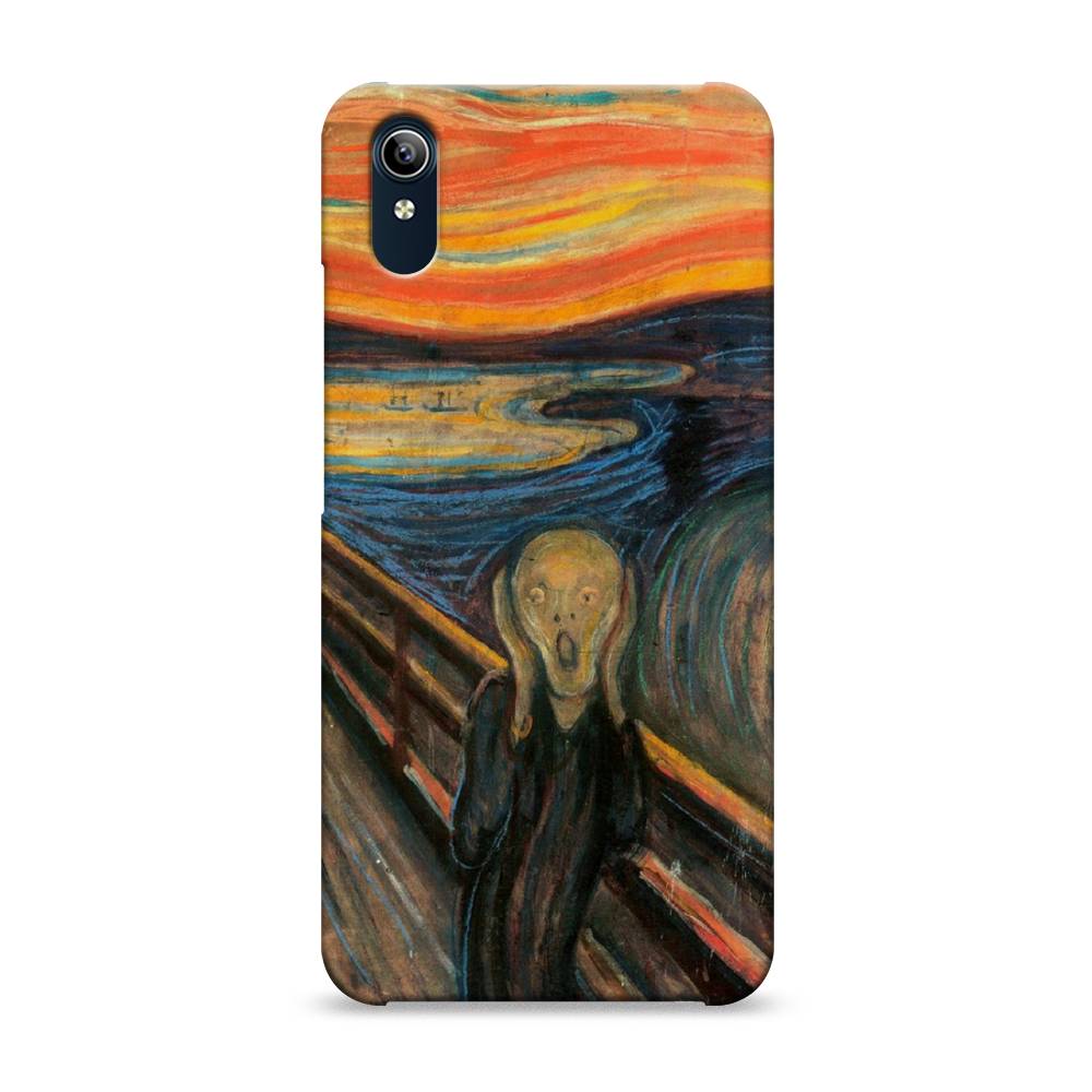 

Пластиковый чехол "Крик" на Vivo Y91c, 262820-7