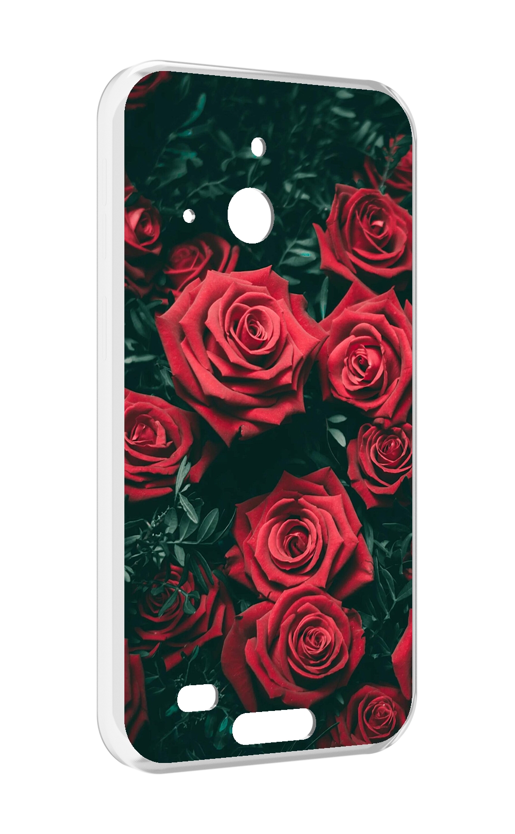 

Чехол MyPads красные-бархатные-розы для Oukitel WP20 / WP20 Pro, Прозрачный, Tocco