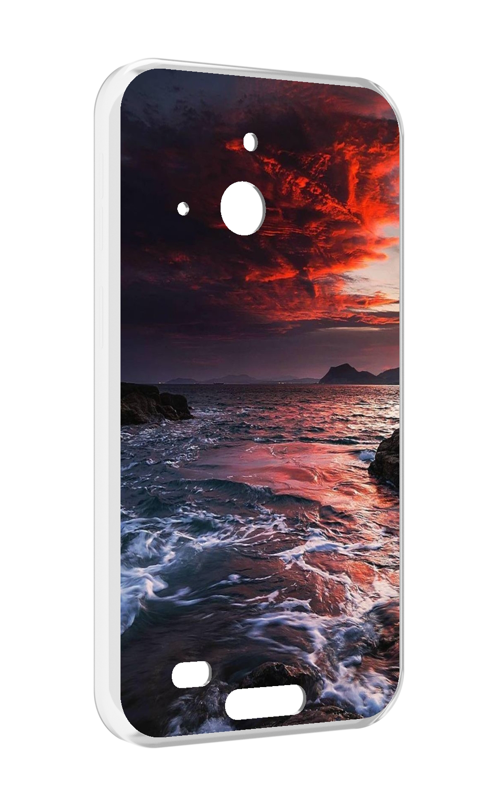 

Чехол MyPads красивый залив для Oukitel WP20 / WP20 Pro, Прозрачный, Tocco