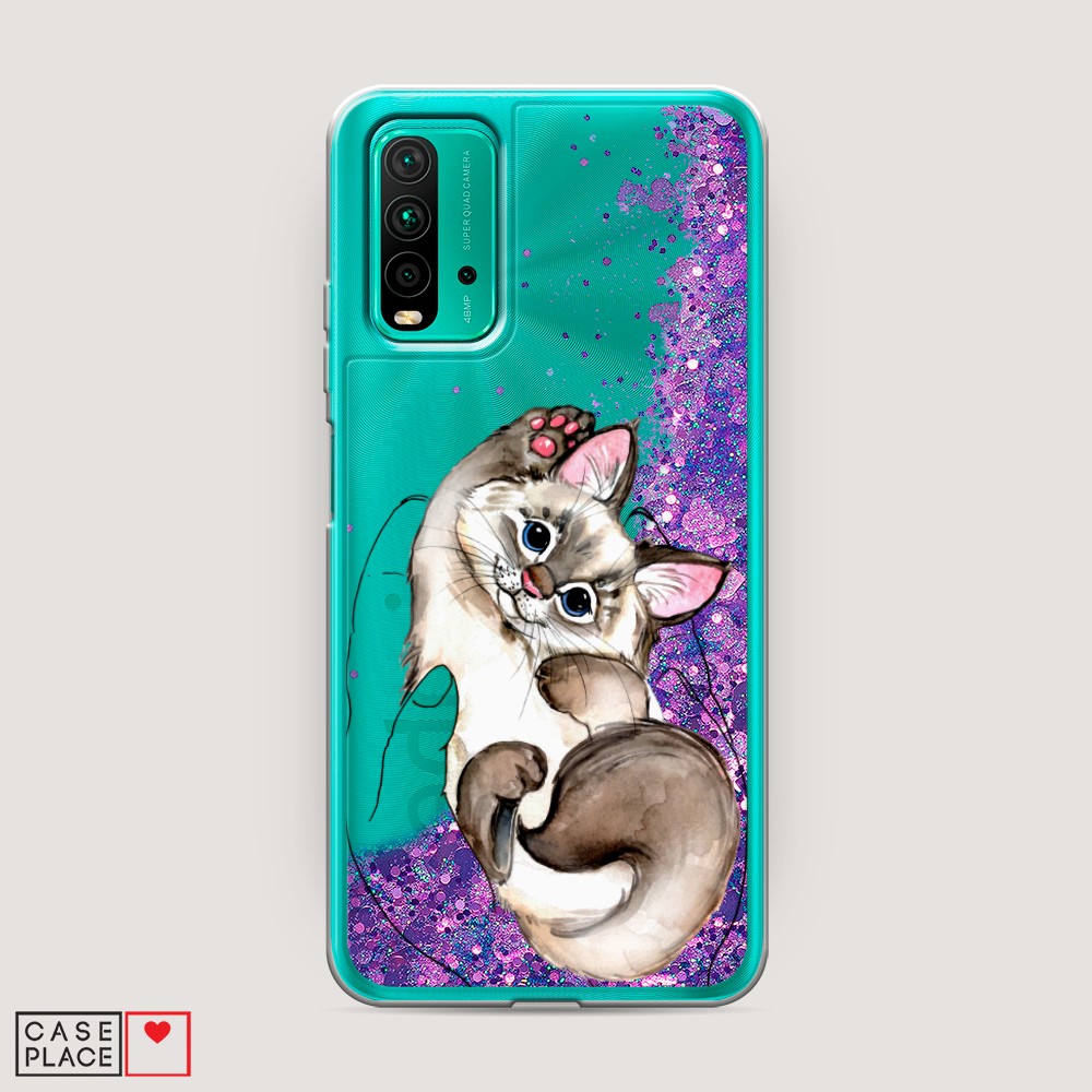 

Чехол Awog на Xiaomi Redmi 9T "Котенок в ладошках", Разноцветный, 39892-1
