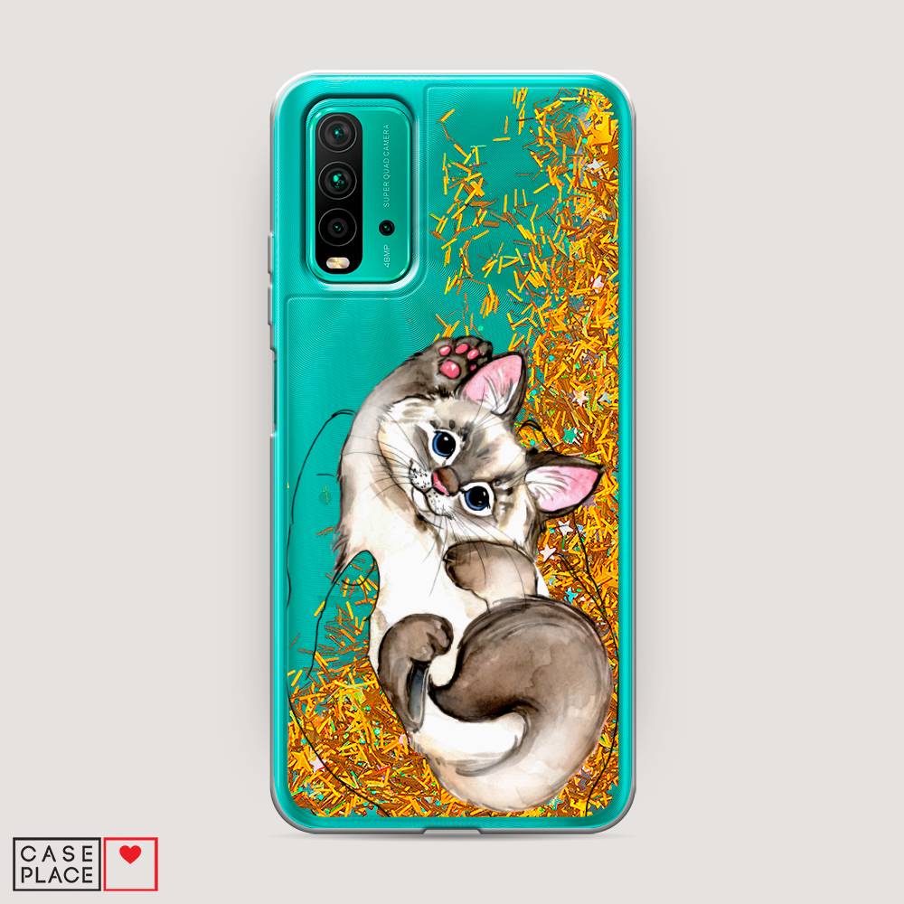 

Чехол Awog на Xiaomi Redmi 9T "Котенок в ладошках", Разноцветный, 39890-1