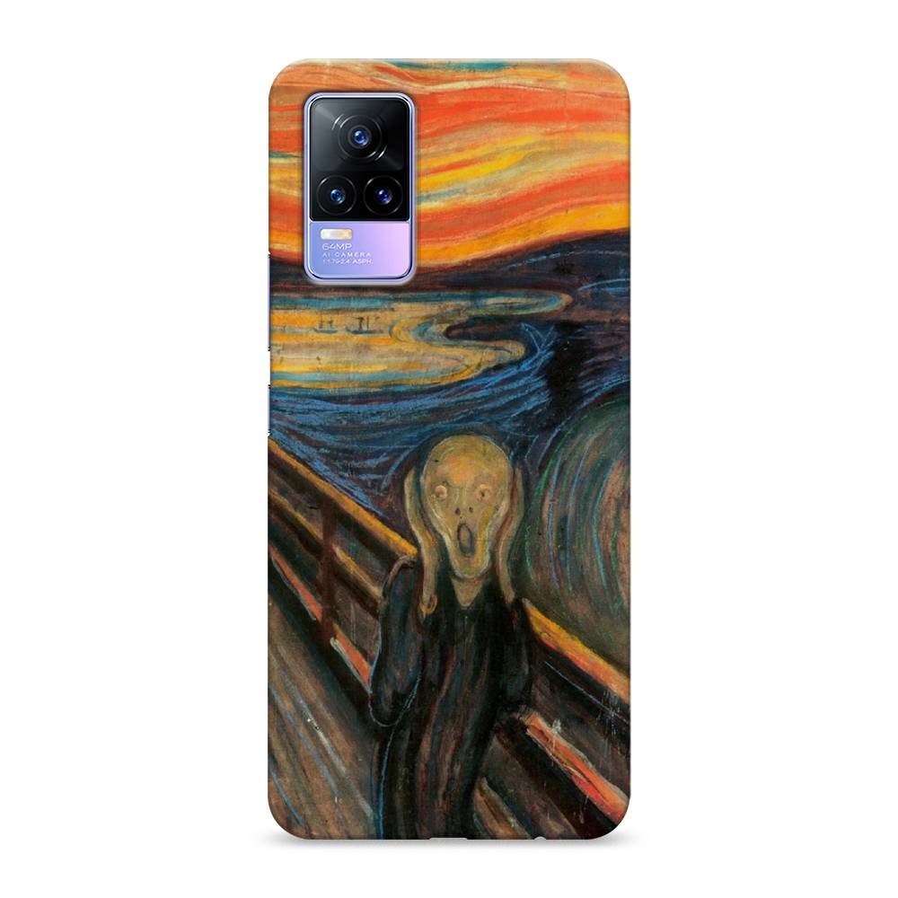 

Пластиковый чехол "Крик" на Vivo V21e 4G, 264520-7
