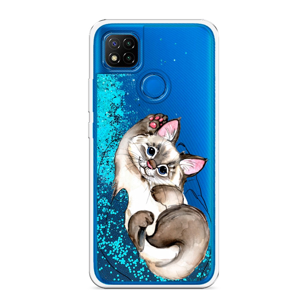 

Чехол Awog на Xiaomi Redmi 9C "Котенок в ладошках", Разноцветный, 39093-1