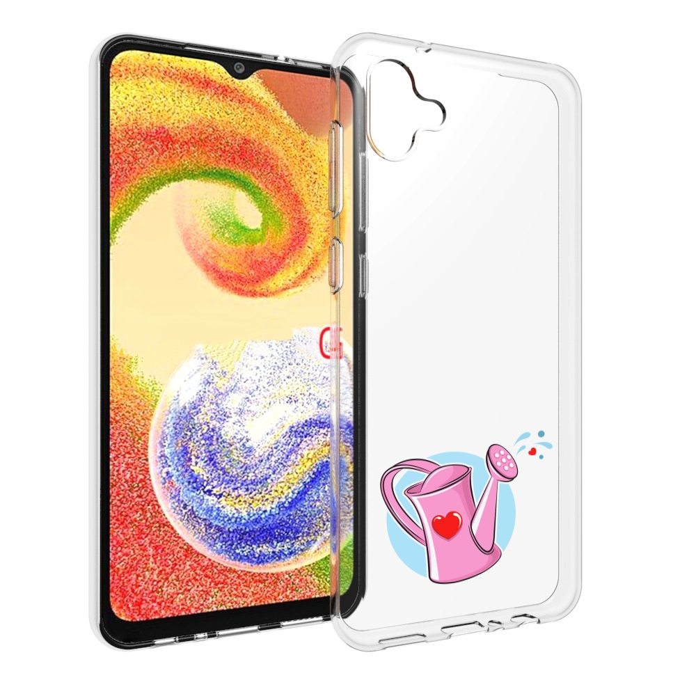 

Чехол MyPads Лейка любви 14 февраля для Samsung Galaxy A04, Прозрачный, Tocco