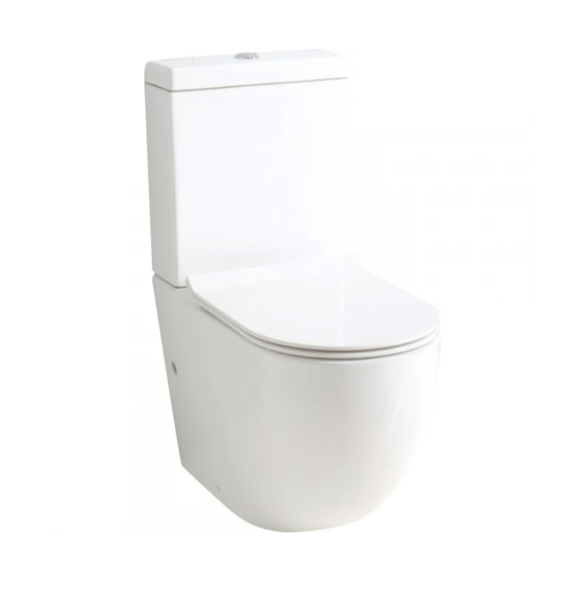 Чаша унитаза-компакт BelBagno Sfera-R безободковый BB006CPR