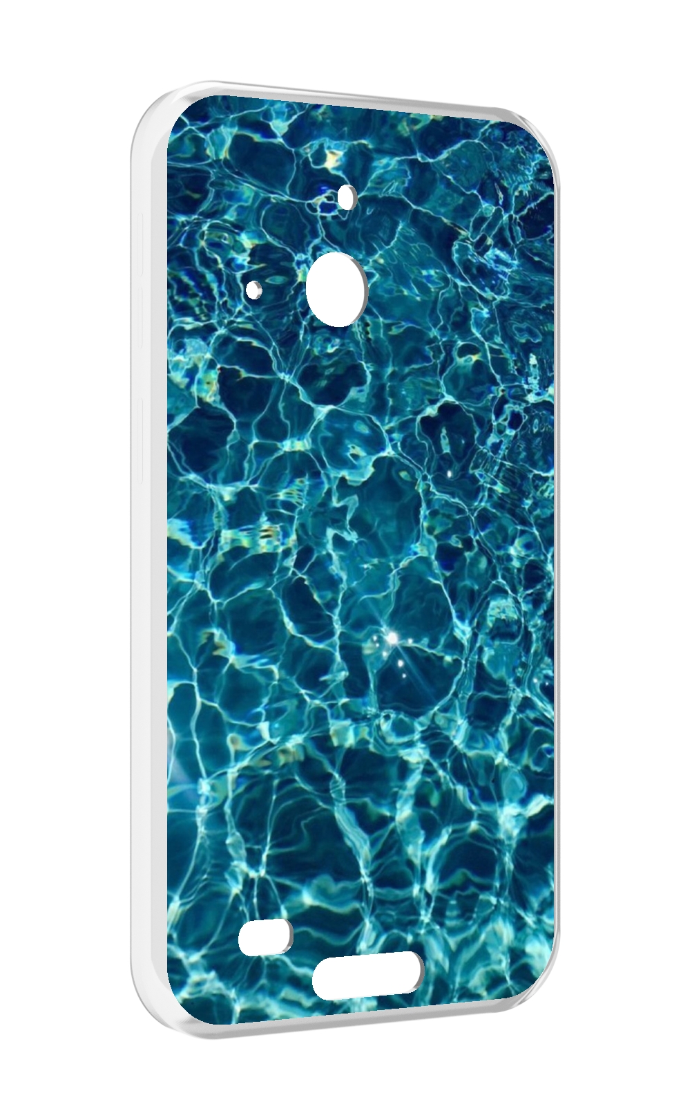 

Чехол MyPads красивая голубая вода для Oukitel WP20 / WP20 Pro, Прозрачный, Tocco