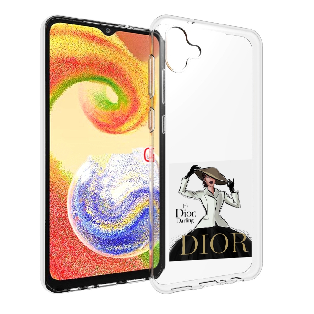

Чехол MyPads drawings of sketches для Samsung Galaxy A04, Прозрачный, Tocco