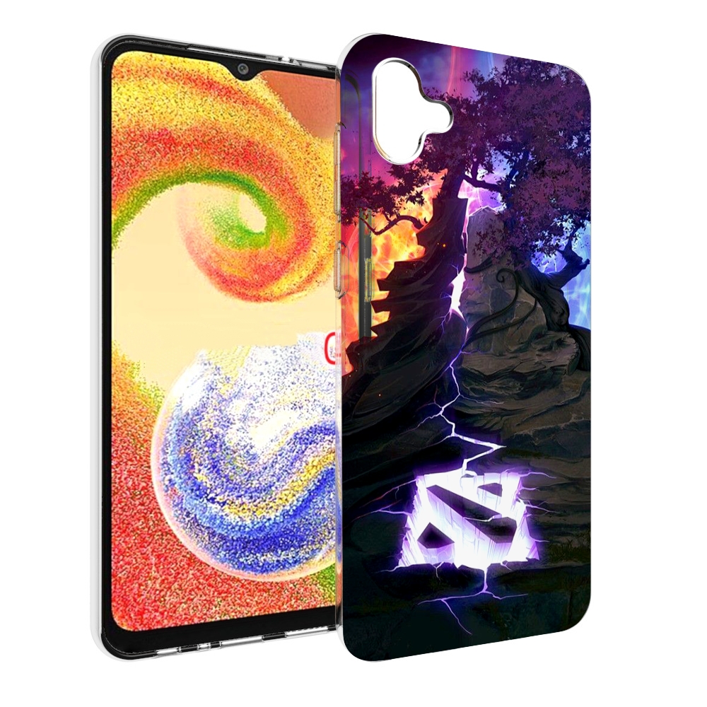 

Чехол MyPads dota 2 логотип для Samsung Galaxy A04, Прозрачный, Tocco