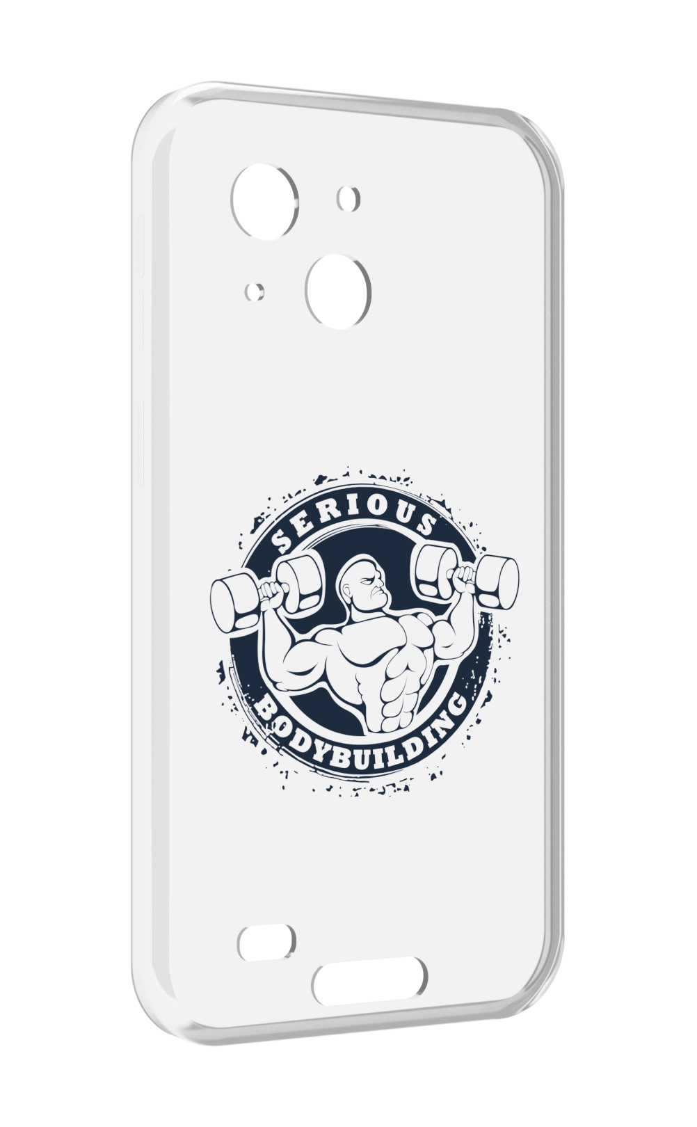 

Чехол MyPads бодибилдинг воля к победе для Oukitel WP20 / WP20 Pro, Прозрачный, Tocco