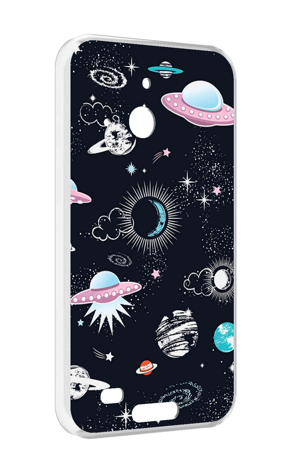 

Чехол MyPads космос-мини-картинки для Oukitel WP20 / WP20 Pro, Прозрачный, Tocco