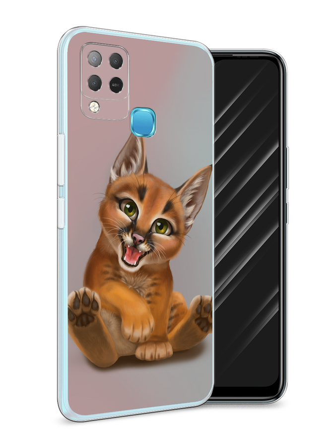 

Чехол Awog на Infinix HOT 10S "Малыш рыси", Разноцветный, 3100250-1