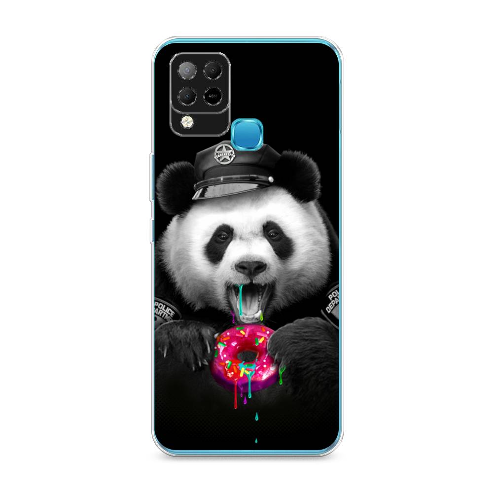 

Чехол Awog на Infinix HOT 10S "Панда police", Разноцветный, 3100250-2