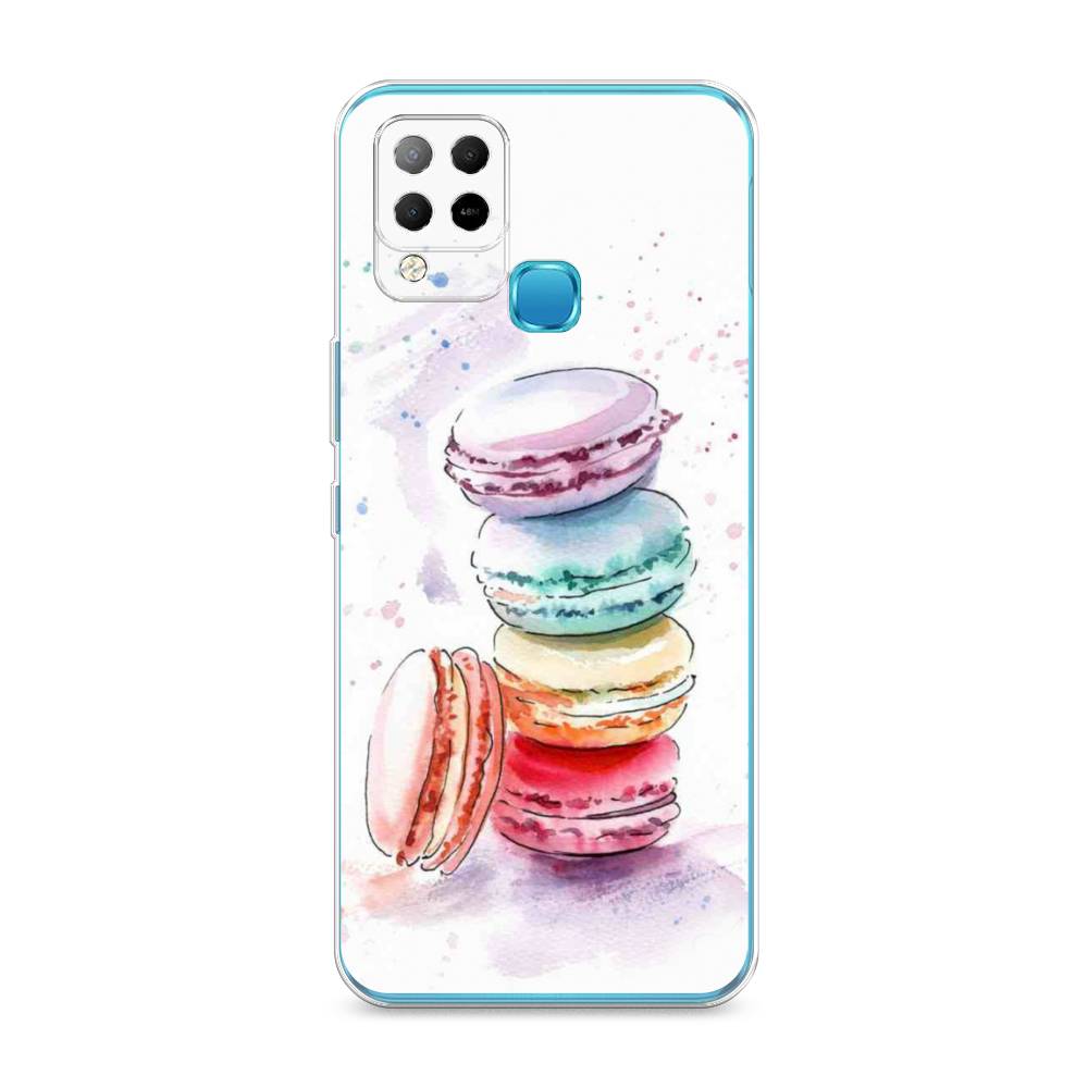 

Чехол Awog на Infinix HOT 10S "Пирамидка макарони 2", Разноцветный, 3100250-10
