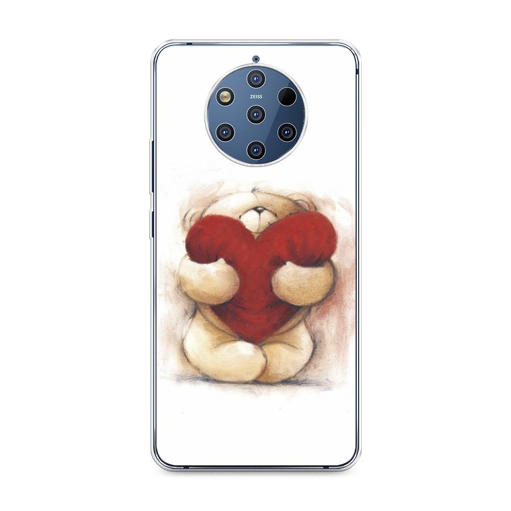 

Чехол Awog на Nokia 9 PureView / Нокиа 9 PureView "Мишка с сердцем 1", 122350-6