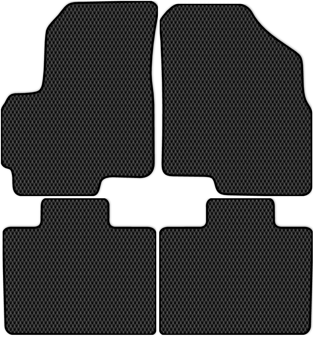 

Коврики ЭВА в салон для Chery Tiggo T11 1 2013 - 2016, 4 шт. черный, 5211-S4N-H