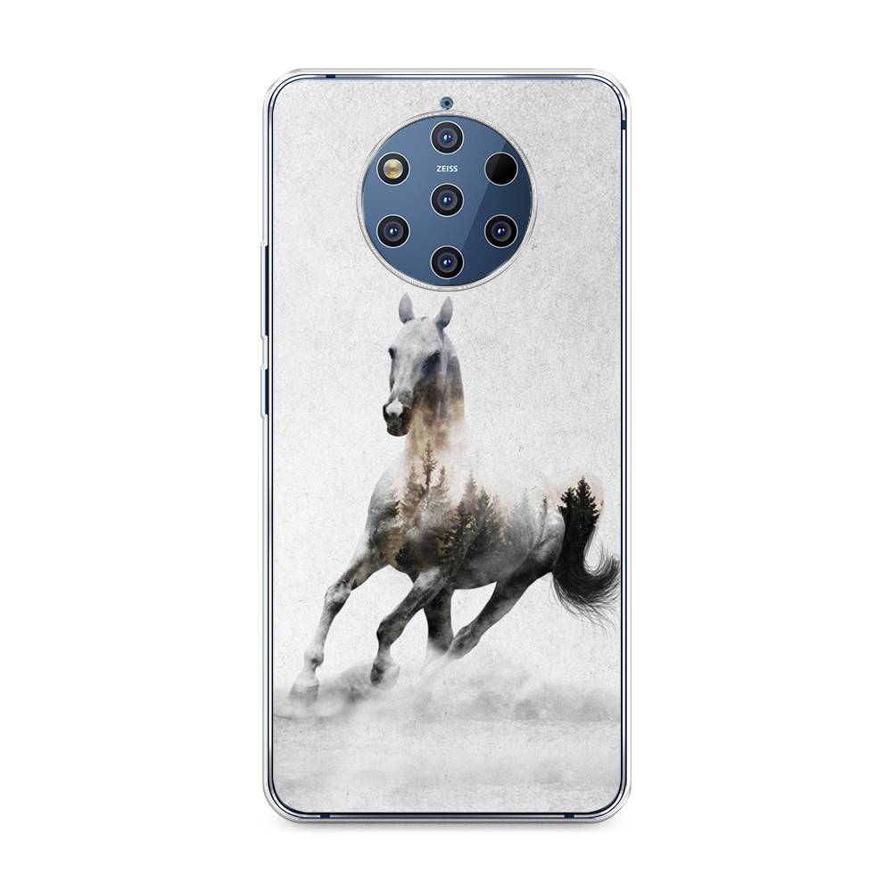 

Чехол Awog на Nokia 9 PureView / Нокиа 9 PureView "Лошадь лес", 122350-2