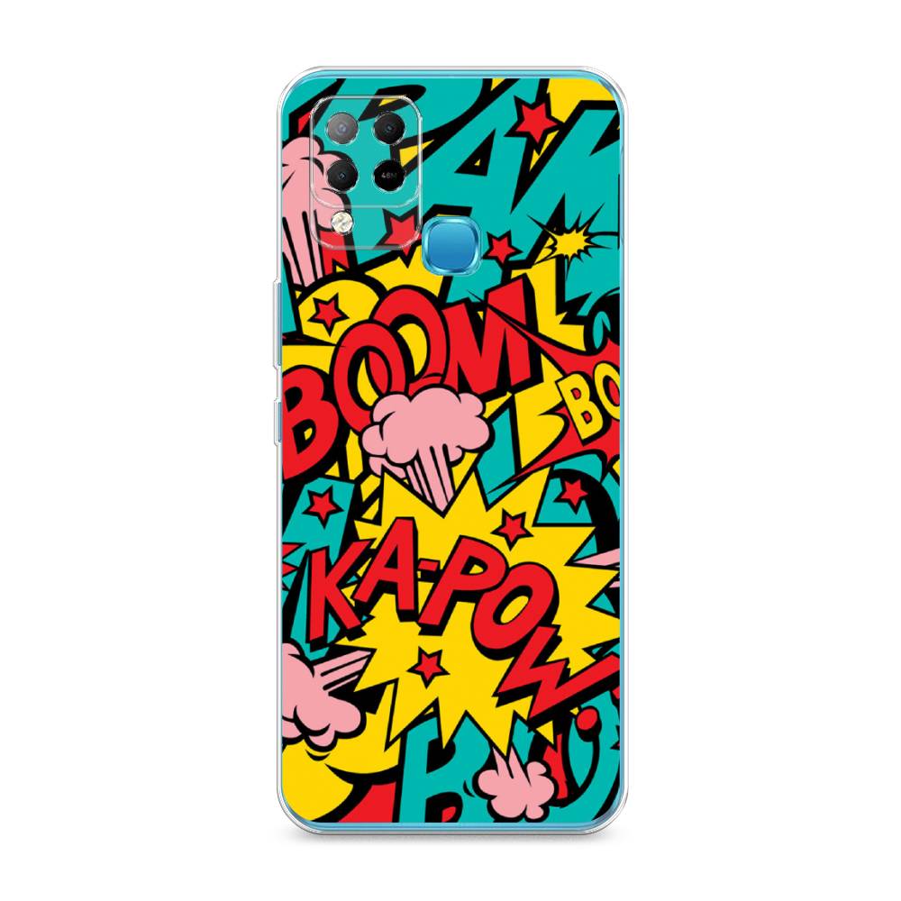 фото Чехол awog "постер pop art" для infinix hot 10s