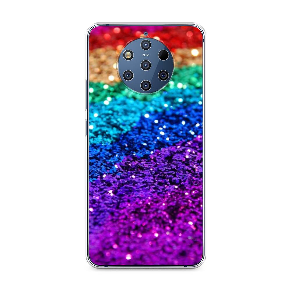 

Чехол Awog на Nokia 9 PureView / Нокиа 9 PureView "Блестящая радуга рисунок", 122350-3