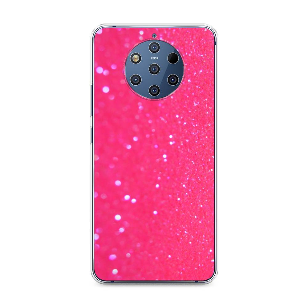 

Чехол Awog "Малиновые блестки рисунок" для Nokia 9 PureView