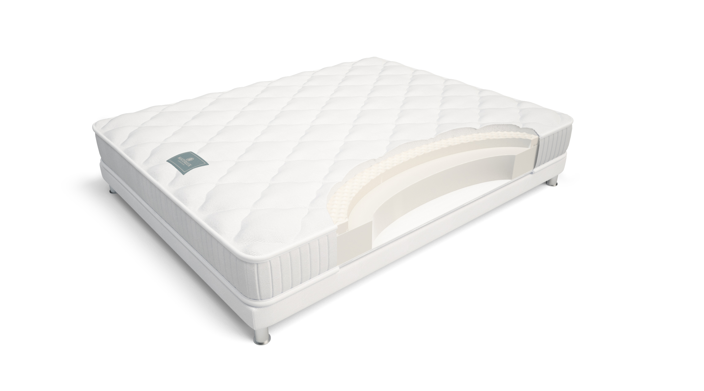 

Матрас Materlux Matis 160х190, Белый, Matis