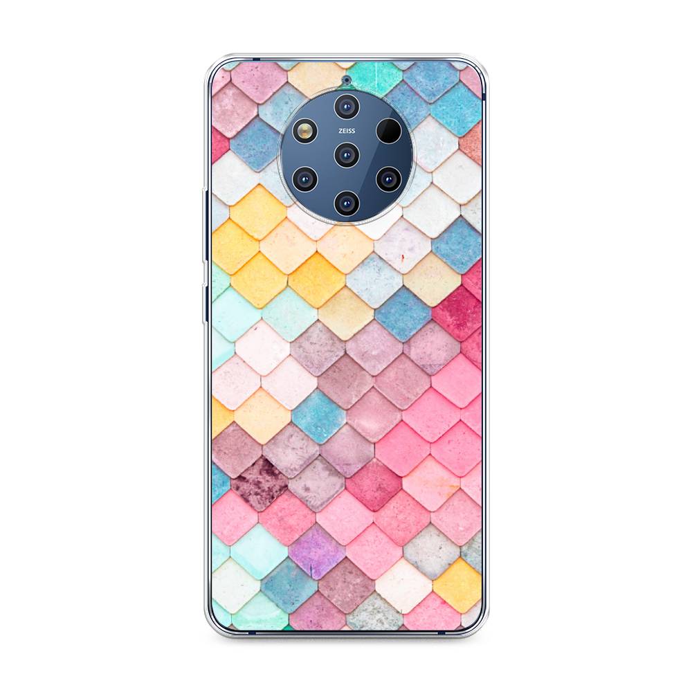 

Чехол Awog на Nokia 9 PureView / Нокиа 9 PureView "Нежные ромбики", 122350-4